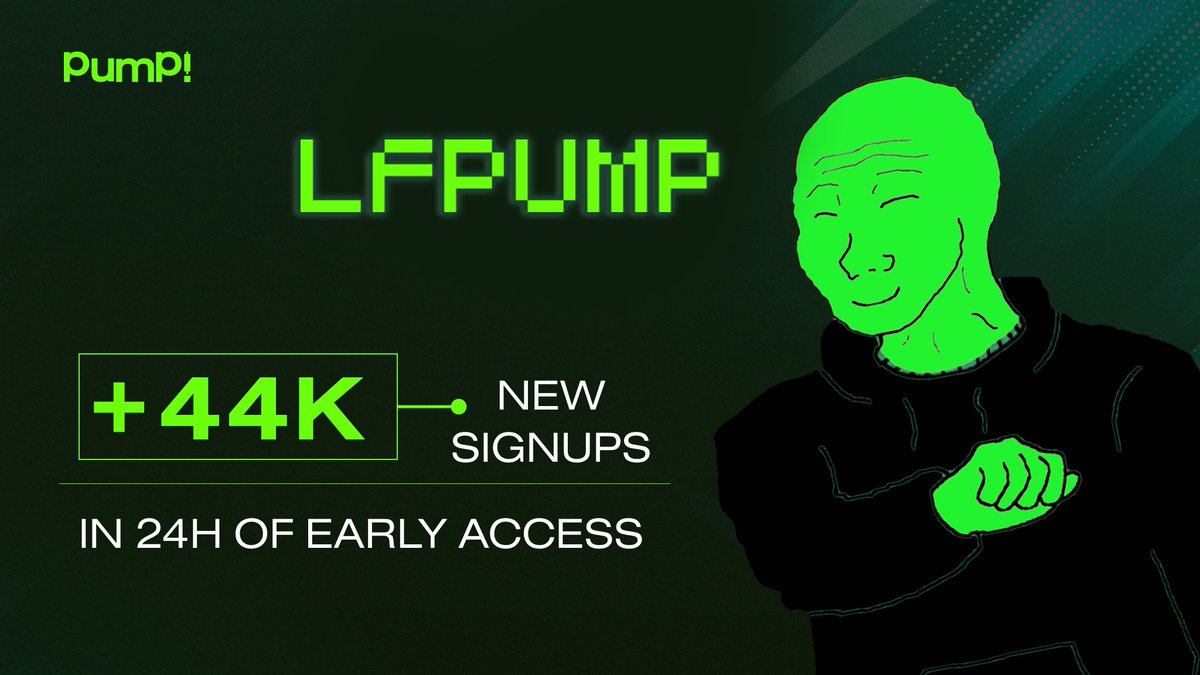 pumpmarkets's tweet photo. Pump Markets early access went live with 44K signups in 24 Hours 🤯

LFPump ⛽ https://t.co/mahd3gijhX