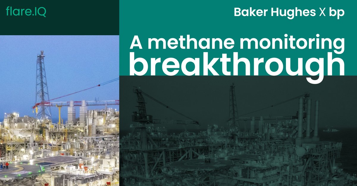 Our collaboration with @bp has delivered a breakthrough in flare emissions monitoring. Using our flare.IQ technology, bp can quantify methane slip emissions from its flaring operations and carry out early interventions to reduce emissions 👉 bit.ly/3wVRsn7