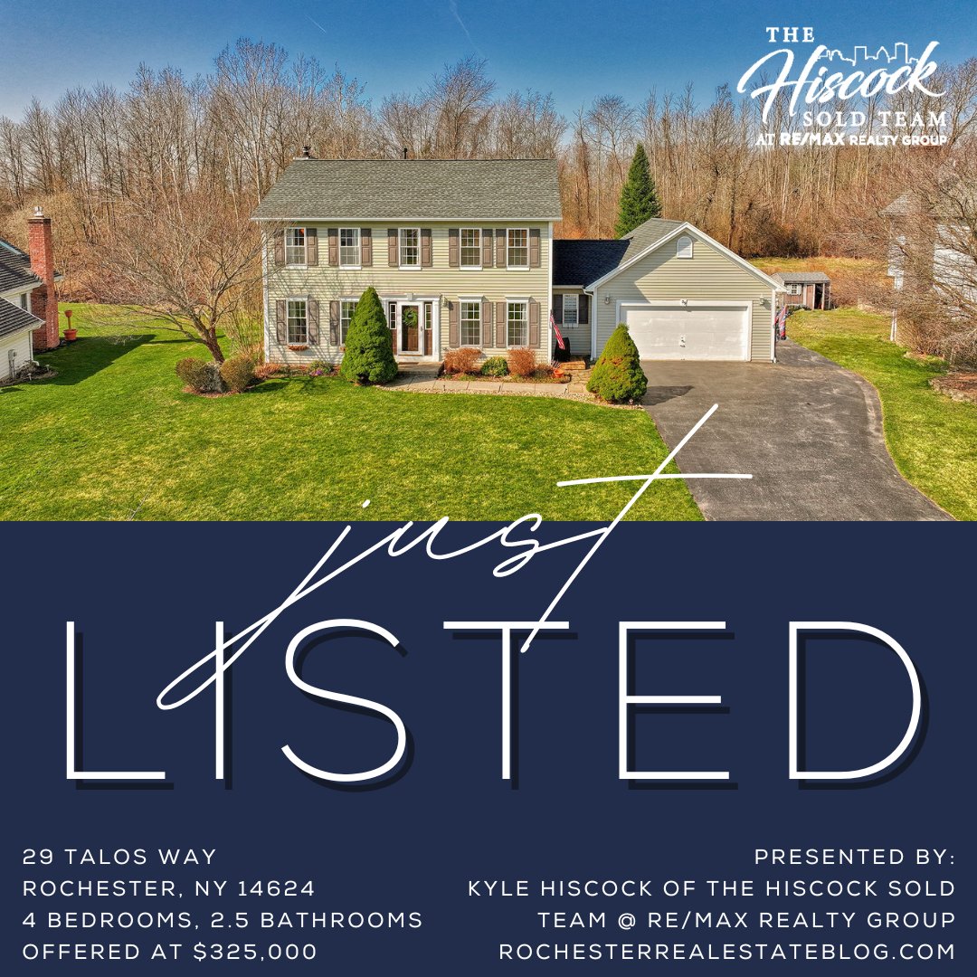 Kyle Hiscock🏡 (@kylehiscockre) on Twitter photo Just Listed in #ChiliNY -> 29 Talos Way, Rochester, NY 14624 -> rochesterrealestateblog.com/29-talos-way-r… #realestate #roc #rochesterNY via <a href="/KyleHiscockRE/">Kyle Hiscock🏡</a> <a href="/HiscockSoldTeam/">Hiscock Sold Team</a> Just Listed in #ChiliNY -> 29 Talos Way, Rochester, NY 14624 -> rochesterrealestateblog.com/29-talos-way-r… #realestate #roc #rochesterNY via <a href="/KyleHiscockRE/">Kyle Hiscock🏡</a> <a href="/HiscockSoldTeam/">Hiscock Sold Team</a>