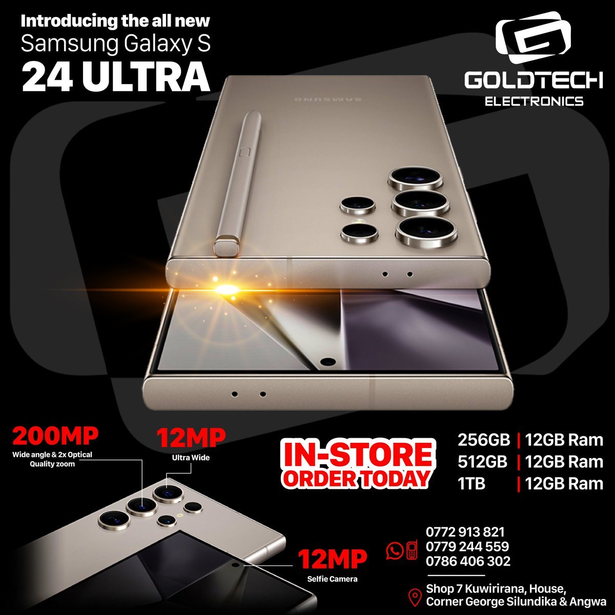 GoldtechZim's tweet photo. #GoldtechElectronics has been accepted by many customers as a shop in #Zimbabwe that identifies itself with original electronic products, at the backdrop of fake gadgets. https://t.co/s1VumOpYbE