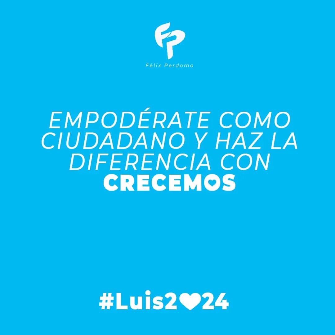 felixperdomord's tweet photo. Únete a @Crecemosrd con Luis Abinader y sé parte de la continuidad del cambio que nuestras comunidades necesitan.  

¡Tu participación cuenta! 👏🏼🇩🇴 

#CrecemosConLuis #CrecemosRD 
#Luis24 https://t.co/s3l6DnrdW8