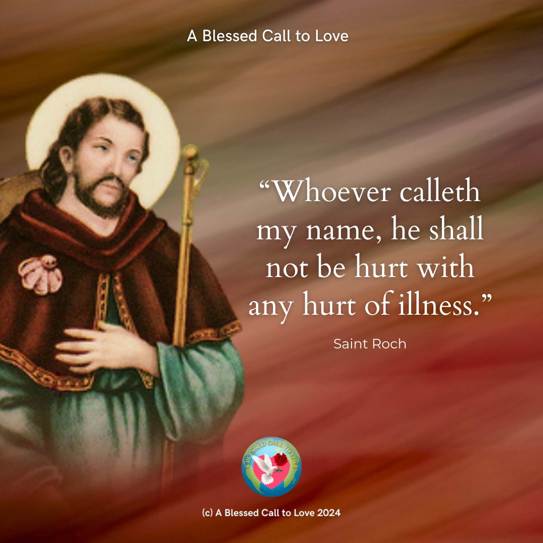 ABlessedCallTo1's tweet image. Saint Roch
#irishblessing #saintroch #strochscriptures #roch #stroch #patronforkneeproblems#oildedicated #scriptures #inspirationalquotes #patronsaint #patron #saint #oils #card #story #message #quotes #stories #history #biblereading #wordofGod #inspiration #blessed #wisdom #fyp