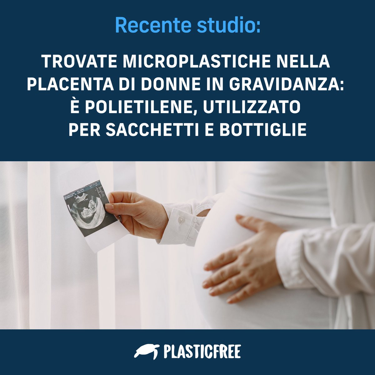 plasticfreeit's tweet photo. I ricercatori hanno analizzato 62 campioni di tessuto rilevando che essi contenevano dai 6,5 ai 685 microgrammi di microplastica per grammo di materiale placentare. La plastica più comune il polietilene, seguita da pvc, nylon e altri polimeri.
#microplastica #plastica https://t.co/A7wYyGKyCH