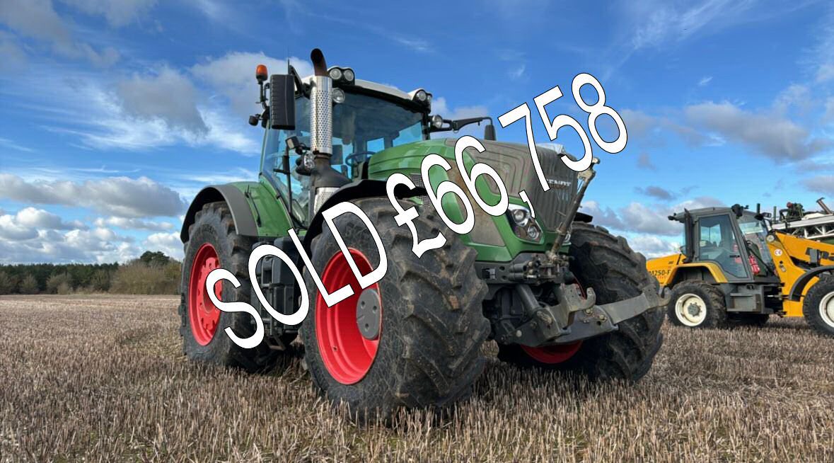 CheffinsMachine's tweet photo. Another successful timed online auction today for WO &amp; PO Jolly, Norfolk.  Check out these prices and our website for more forthcoming live and timed auctions throughout the Country #cheffinsauction #tractorauction #fendtpower https://t.co/p384Aauyks