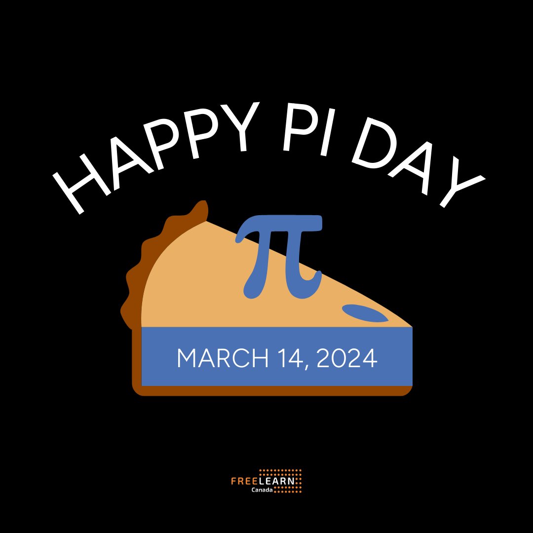 FreeLearnCanada's tweet image. Celebrate Pi Day with a slice of knowledge! 

Explore our course catalogue now: freelearn.ca/skillsbuild/