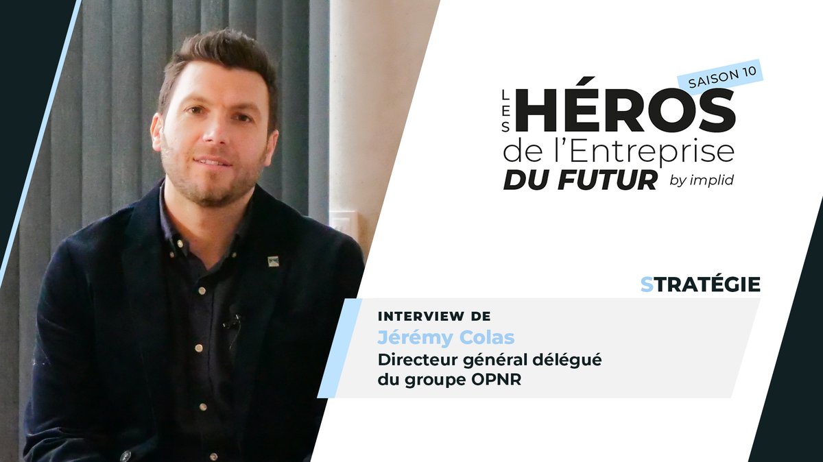 #baromètreHEROS2023 | implid x <a href="/EDFutur/">Entreprise DU FUTUR</a>
📺 S comme #Stratégie !

🎙️ Découvrez l'interview de Jérémy Colas, Directeur général délégué du groupe OPNR, sur l'origine de leur forte croissance 🚀

Vidéo ⏯️ implid.com/article/barome…

Résultats 📊 implid.com/article/barome…