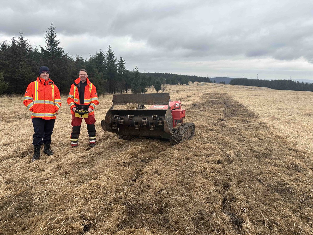 SWFireandRescue's tweet photo. The iCutter is an essential part of our wildfire toolbox at work 🧰
We have recently been cutting firebreaks across South Wales to help manage and reduce the spread of unplanned fire, and protect our communities 🔥 https://t.co/0evG0M4ZyM