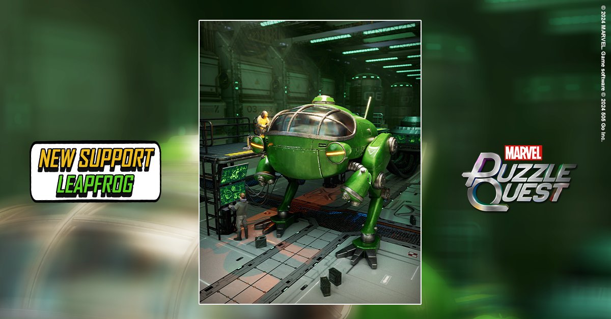 🐸 2024 is a leap year, so of course we had to introduce Leapfrog's Amphibious Transport as the newest support item.🐸 Check it out! mpq.social/leap