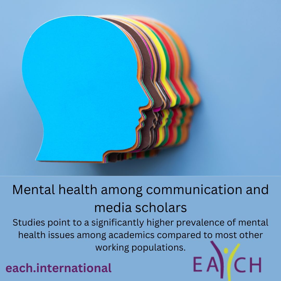 Studies point to a significantly higher prevalence of mental health issues among academics compared to most other working populations. buff.ly/3wN77Fd