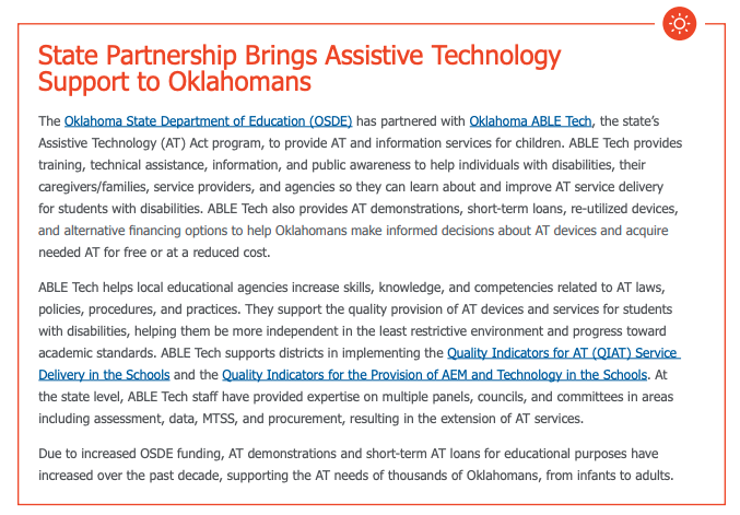 We’re thrilled to see our partner @oksde featured in the U.S. Department of Education's 2024 National #EdTech Plan: tech.ed.gov/netp/ #LearningToLeading #ImpactInAction