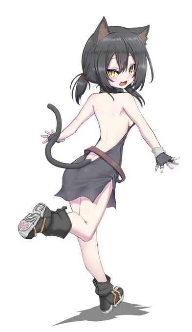 こうなってこうなるクロネのちゃん 