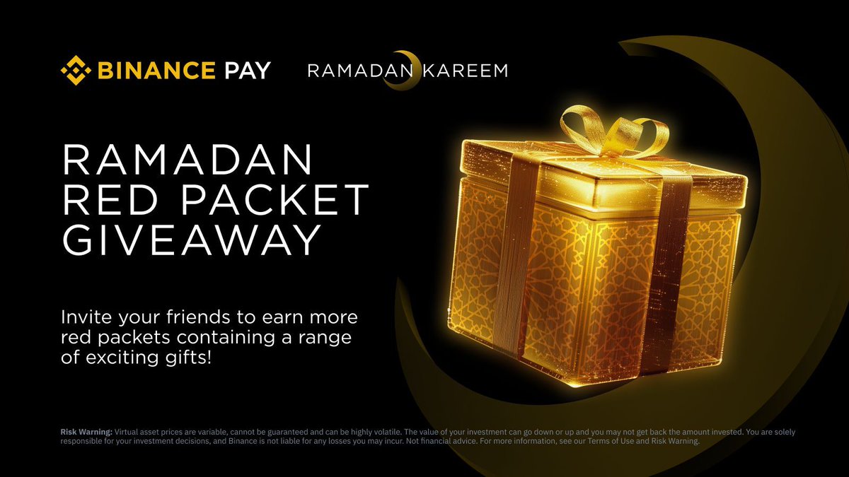 Invite your friends to join #Binance this Ramadan and claim a free crypto  box worth up to 3 $USDT! The more you invite, the more crypto boxes you get  🫡 Start here