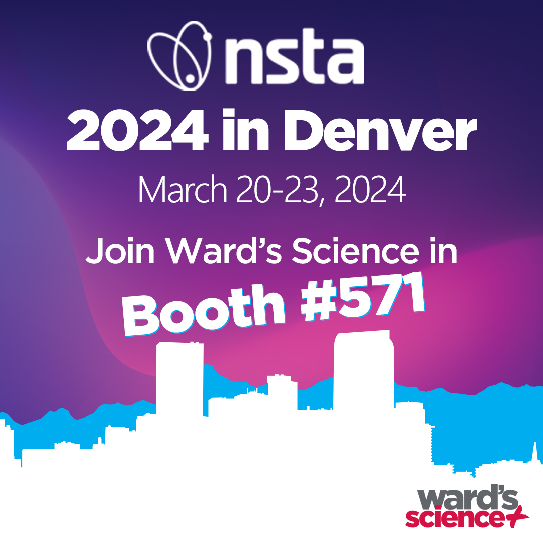 We are excited to be exhibiting at the 2024 NSTA Conference in Denver this year! Will you be attending? 

Visit us at booth #571 to learn about our favorite products, resources for science class inspiration, and giveaway opportunities. We hope to see you there! #NSTASpring24