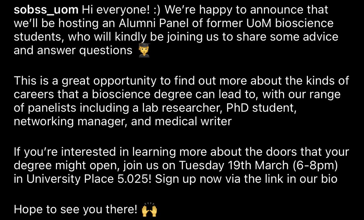 HJones___'s tweet image. I'm excited to be talking at an event for current students in @FBMH_UoM @UoMSOBSS next week. I'll be discussing what my day-to-day life is/was like as a PhD student! The link to sign up and ask any questions beforehand is below! 😁
qualtrics.manchester.ac.uk/jfe/form/SV_1R…