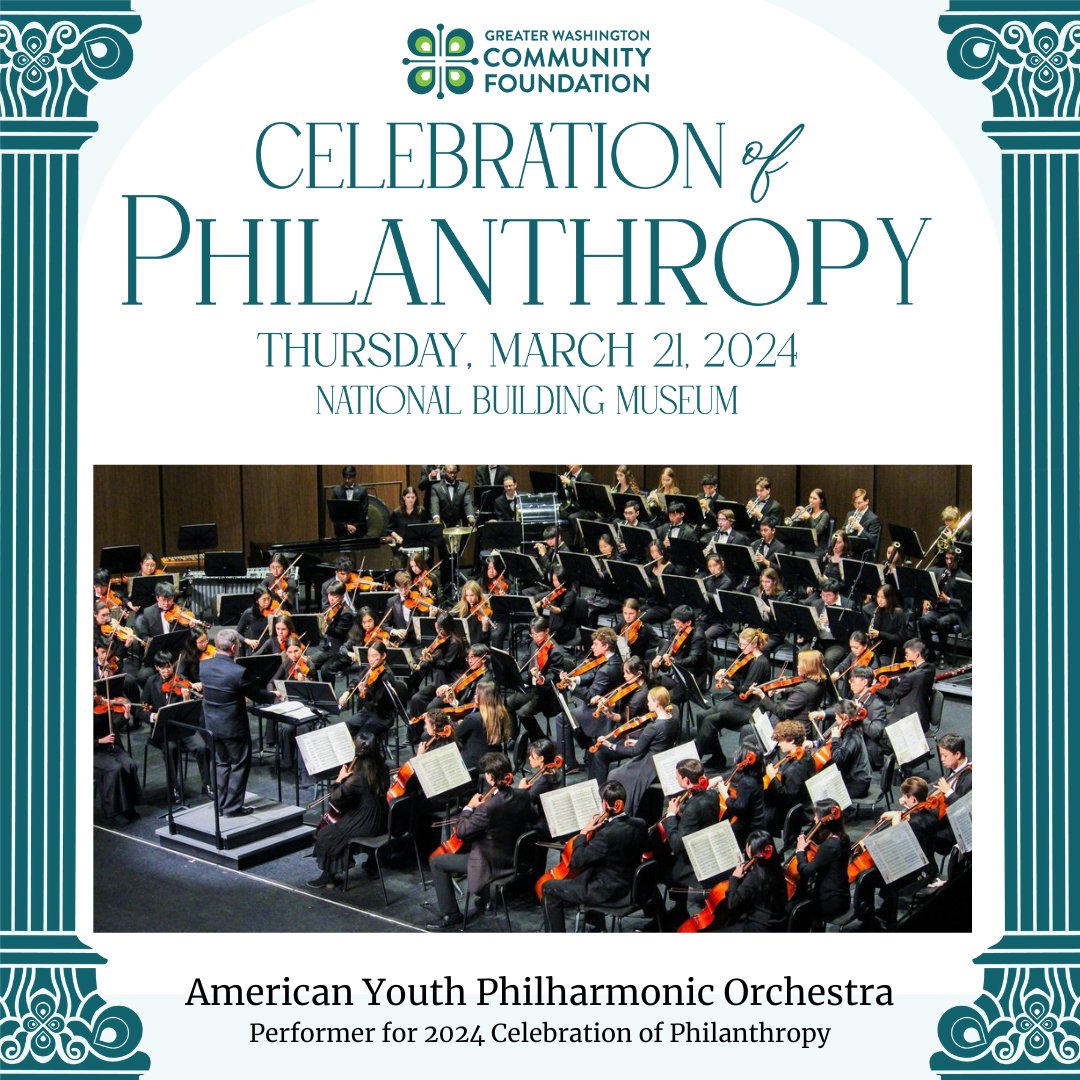communityfndn's tweet image. We are 1 week away from the 2024 Celebration of Philanthropy at the National Building Museum! 

Don't miss your chance to enjoy performances from local artists from across the DMV!

Get Your Tickets Today! - ow.ly/re6450QIWup