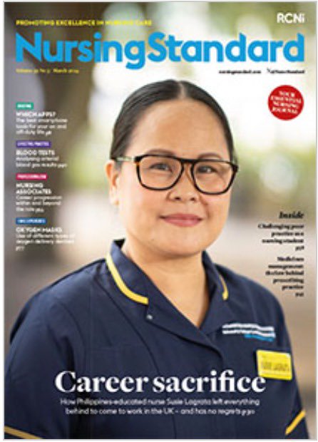 Highlighting the journey of #IENs not only acknowledges & validates their sacrifices & contributions but fosters sense of recognition and empowerment. @SusieLagrata inspiring story shows that, with the right support & environment #IENs not only survive but thrive! @NurseStandard