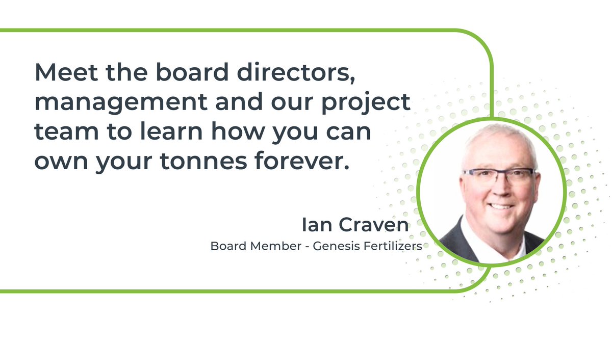 GenesisFert's tweet image. Secure Your Fertilizer Future. Canadian farmers pay some of the highest #fertilizer prices worldwide. Farmer owners can now take control of their fertilizer future. 

Attend a local #townhall meeting to learn more bit.ly/3FYilb7
#Agriculture #CdnAg #WestCdnAg