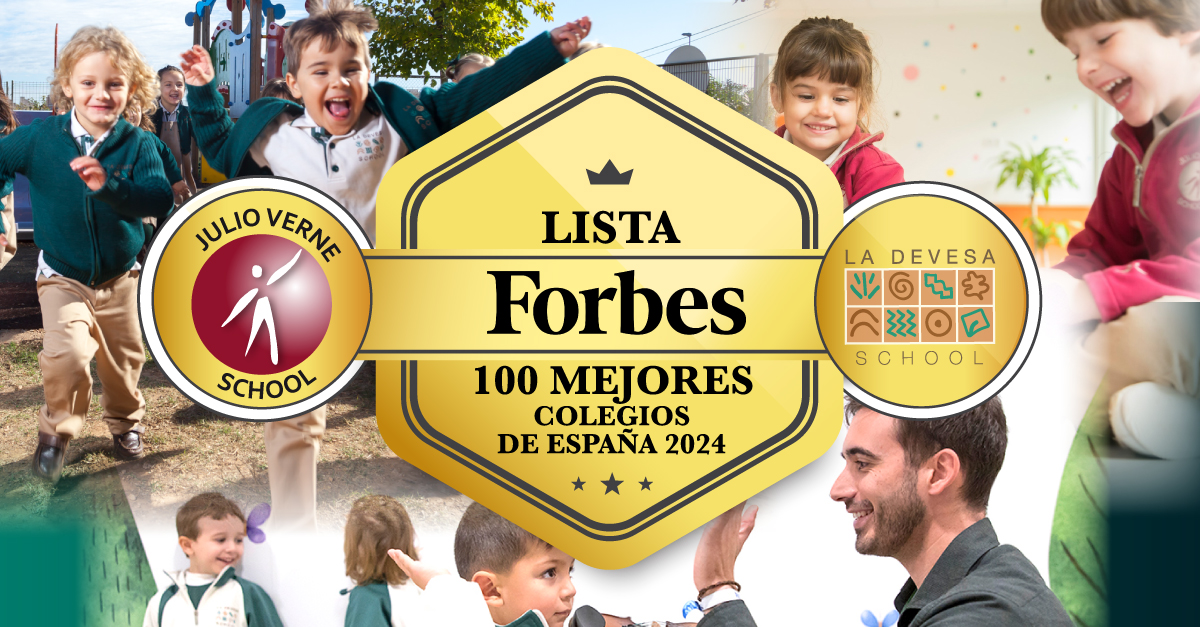 📣¡Estamos de enhorabuena!
Las schools de #GSE, La Devesa School #Carlet y #Elche y Julio Verne School, han sido reconocidas en la 𝗟𝗶𝘀𝘁𝗮 Forbes de los 𝟭𝟬𝟬 𝗺𝗲𝗷𝗼𝗿𝗲𝘀 𝗖𝗼𝗹𝗲𝗴𝗶𝗼𝘀 𝗱𝗲 𝗘𝘀𝗽𝗮ñ𝗮🔝
#100mejorescolegios #mejorescolegios #listaforbes #colegios