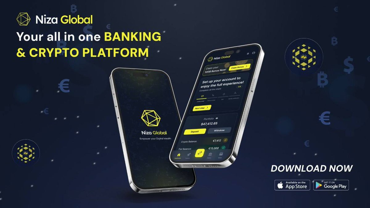 We're thrilled to announce the release of our highly anticipated mobile app for Niza Global, now available on IOS (apps.apple.com/en/app/niza-bu…) and Android! (play.google.com/store/apps/det…)

With our new mobile app, you can:

📈 Stay Ahead of the Market: Get real-time updates on