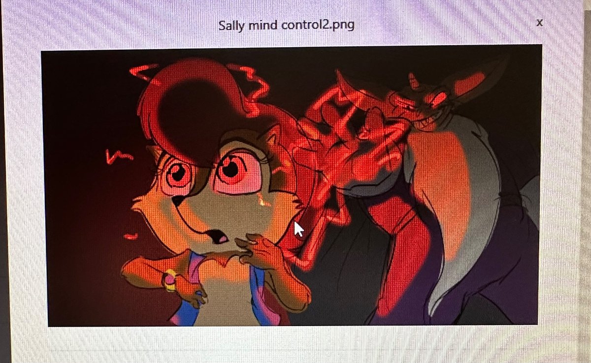 TeamSea3on's tweet photo. Another masterpiece colour key while setting up Kitsu foundโฆ.
#sallyacorn #naugus #SonicTheHedgehog https://t.co/l6pDL2sQYi