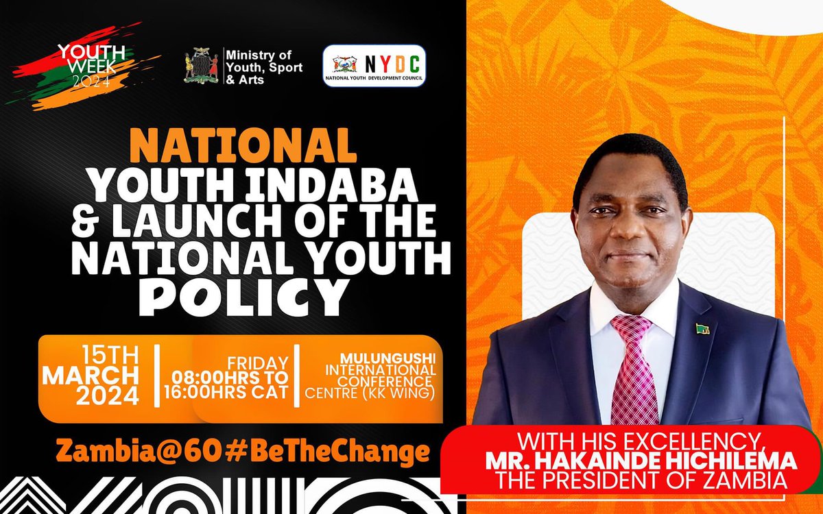 bweupe_jemima's tweet photo. Dear young people, Bring your questions and enthusiasm for interaction and networking! Tomorrow is our time to shine, and it's essential that we make our presence known. I'm excited to engage with you and discuss important topics like mental health! @HHichilema https://t.co/mdmupCKzxW
