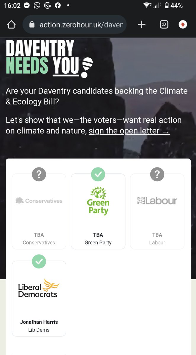 This Daventry Candidate is backing the Climate and Ecology Bill @cebill_now @WNLibDems