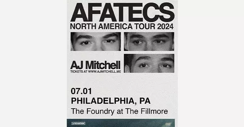 Q102Philly's tweet photo. We have tickets for you to see #AJMitchell at The Foundry at @FillmorePhilly! Get signed up for a chance to win👇

https://t.co/rNTfnCULCe https://t.co/kCDavHSX7w