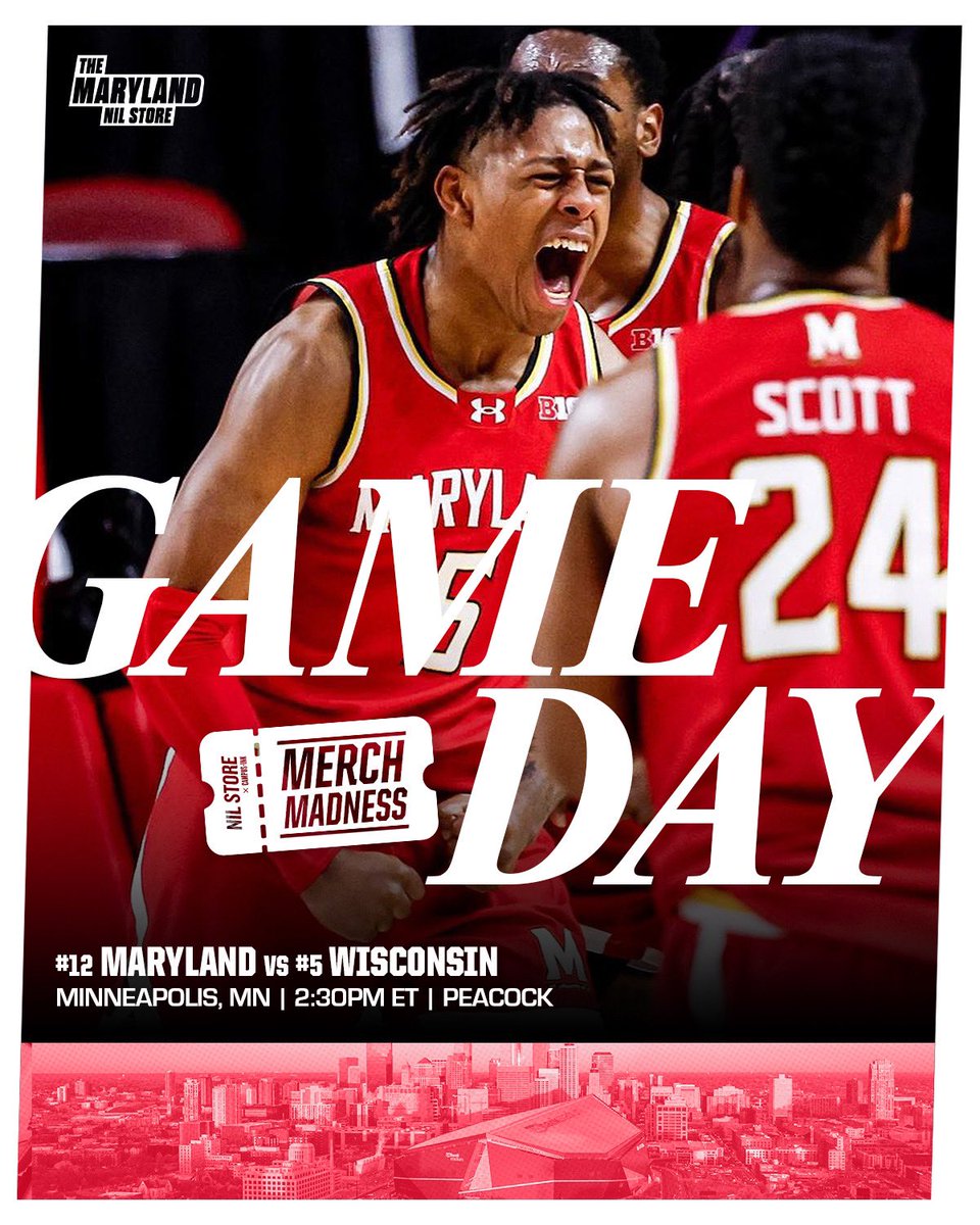TerpsNILStore's tweet photo. ROUND 2๏ธโฃโผ๏ธ
#MerchMaddness #Maryland #GoMaryland #Terps #GoTerps #UMD #BigTen #B1G https://t.co/ldnG6jEbD5