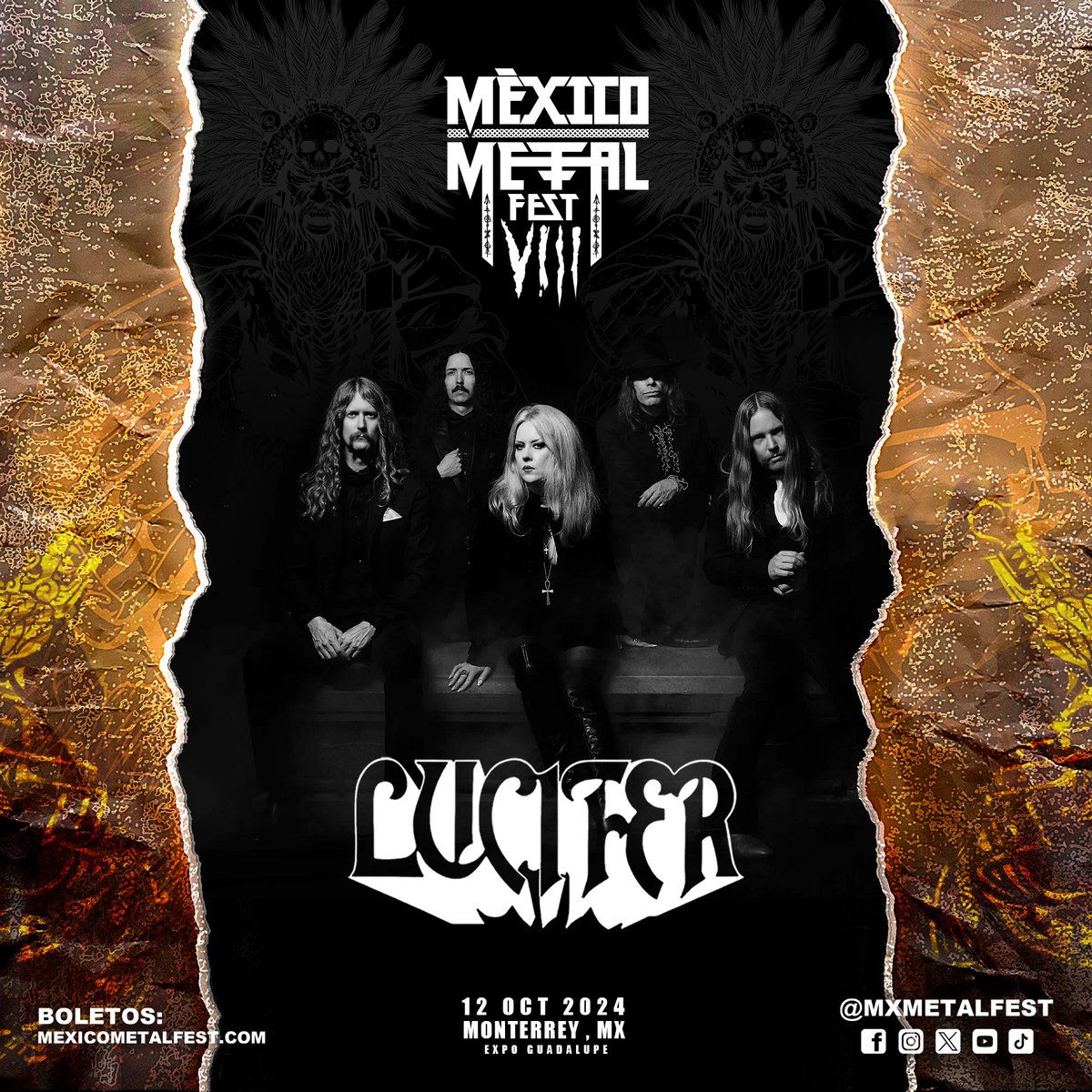 México Metal Fest tweet media