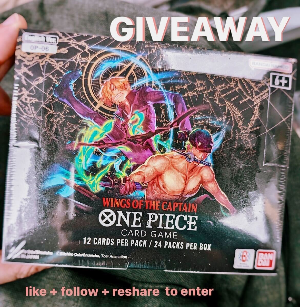 tcgfandom's tweet image. 🚨Road to Raleigh Giveaway #2🚨
Let's spice things up with a One Piece Wings of the Captain booster box giveaway! To enter 1) follow our account 2) like and retweet this picture!! Best of luck! We will draw the winner on 3/20! 
#giveaway #giveawayalert #onepiececardgame