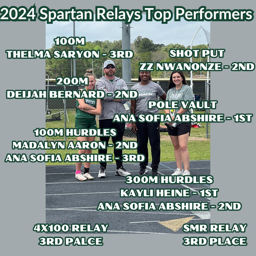 RunWFHS's tweet image. Congratulations to our varsity girls on a fantastic showing at the 2024 Spartan Relays! They finished 3rd overall with a season high 108 points. We are so proud of everyone’s accomplishments!! #RunGatorsRun #WINfromwithin 💪🏽🏃🏽‍♀️🔥🏆