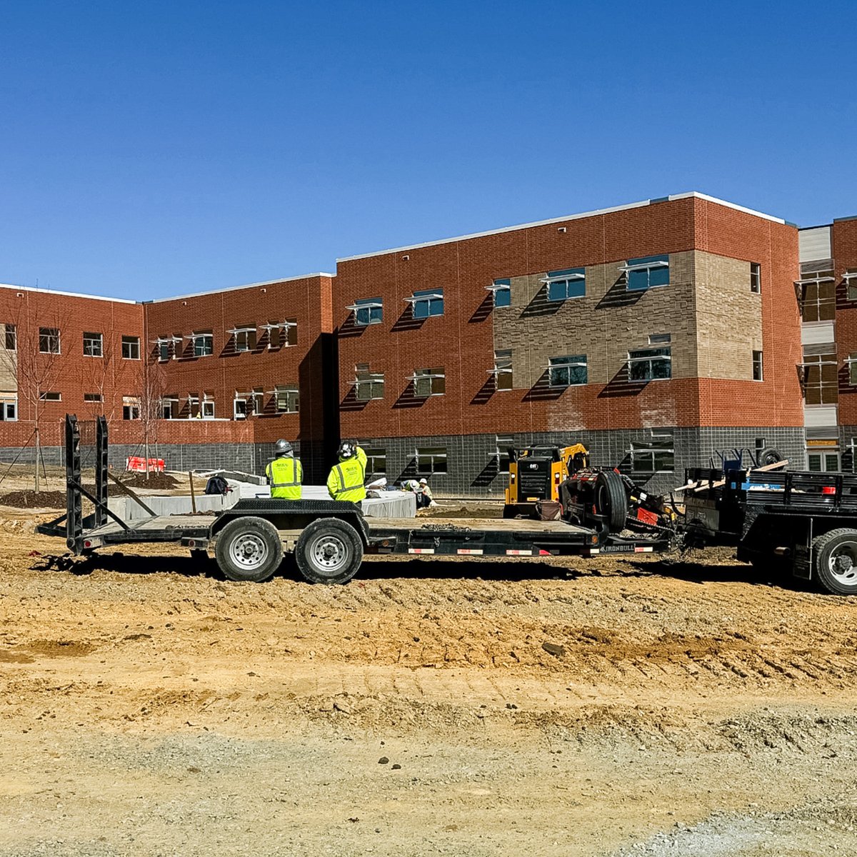 What an awesome day for a field trip at the SMPS Site Tour, exploring the construction progress of the new 260,000-square-foot Fuquay-Varina Middle School, opening this fall! Discover more by clicking below: stewartinc.com #Stewart #BelongAtStewart #SMPS