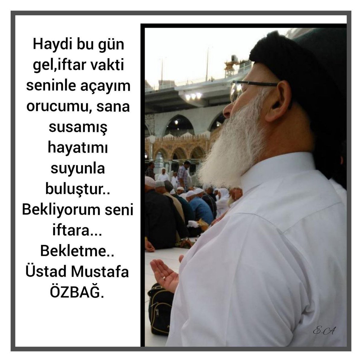 Rabbim oruç tutanların oruçlarını kabul eylesin günahlarımızı kusurlarımızı hatalarımızı yanlışlıklalarımızı bilerek veya bilmeyerek yaptıklarımızı kendi katından affı mağfiret eylesin Cenabı hak cümle kardeşlerimize katından bereket versin katından afiyet versin katından iyilik