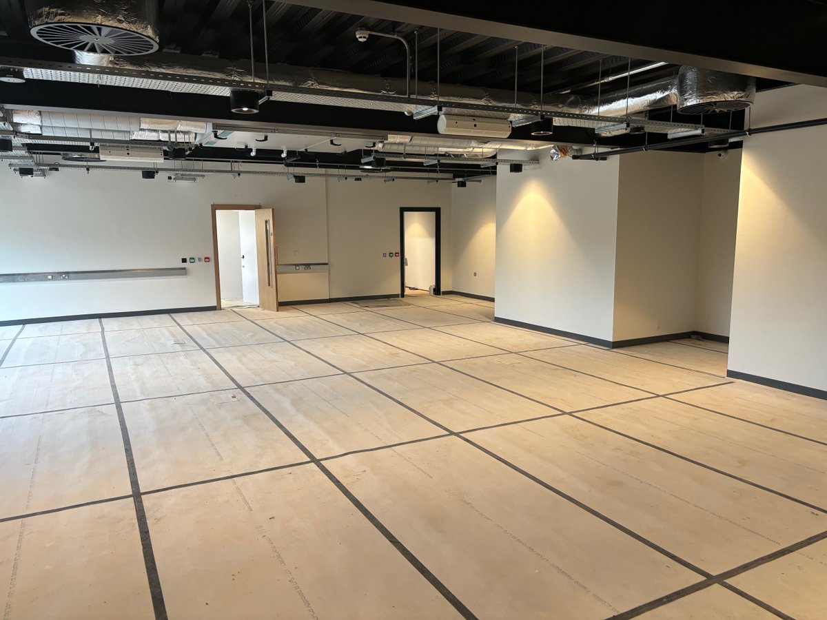 G F Tomlinson (@gftomlinson) on Twitter photo National Gemstone Centre update 🔎
💎 The window linings, acoustic baffles and electrics are now installed
💎 The floor finishes are approaching the final stages
💎 Painting will be completed this week
See the latest drone video: youtube.com/watch?v=Ss5IVQ…
<a href="/CWSellors/">C W SELLORS</a> <a href="/EvansVettori/">Evans Vettori</a> National Gemstone Centre update 🔎
💎 The window linings, acoustic baffles and electrics are now installed
💎 The floor finishes are approaching the final stages
💎 Painting will be completed this week
See the latest drone video: youtube.com/watch?v=Ss5IVQ…
<a href="/CWSellors/">C W SELLORS</a> <a href="/EvansVettori/">Evans Vettori</a>