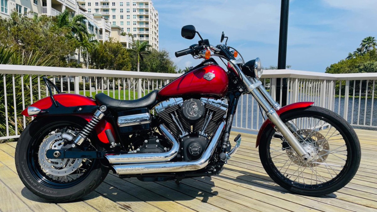 chopperexchange's tweet image. 2011 Harley Davidson Dyna® Wide Glide®. All she needs is a new rider and new front tire. 

#ChopperExchange #Dyna #DynaHolics #DynaWideGlide