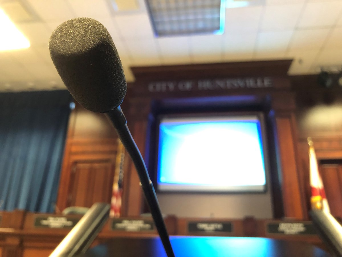 The Huntsville City Council will hold its regularly scheduled meeting at 5:30 p.m. TODAY, March 14, at City Hall, 308 Fountain Circle. View agenda ➡️ bit.ly/3mhh2t1 Stream meeting ➡️ bit.ly/3p7B5e1 Watch on HSV-TV ➡️ Comcast 1088/16 and WOW 42