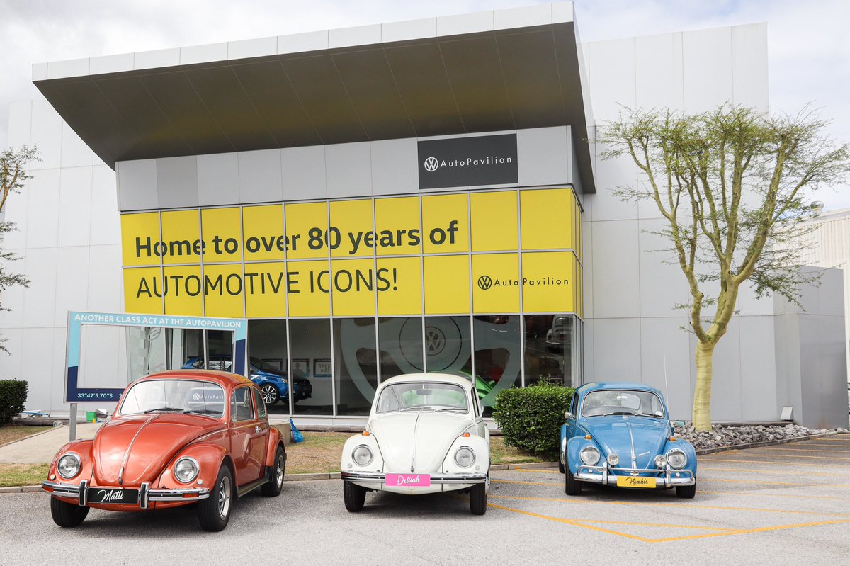 Man. I truly enjoyed driving the beetles today especially because they're waaay older than me 😂 
Nomhle is a 1967 baby whilst Delilah is a 1972 baby. 
Hopefully I'll get to drive Matti sometime soon 🤞🏾
#vwautopavilion #autopavilion20years #volkswagengroupafrica
