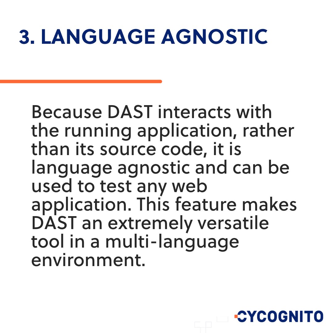 CyCognito's tweet image. #DynamicApplicationSecurityTesting (#DAST) is your #cybersecurity ace, simulating real-world attacks into #webapps in their operational state. More than just testing, it's a proactive strategy to spot risks that could open doors for #hackers. Read more: bit.ly/3Vj1mJr