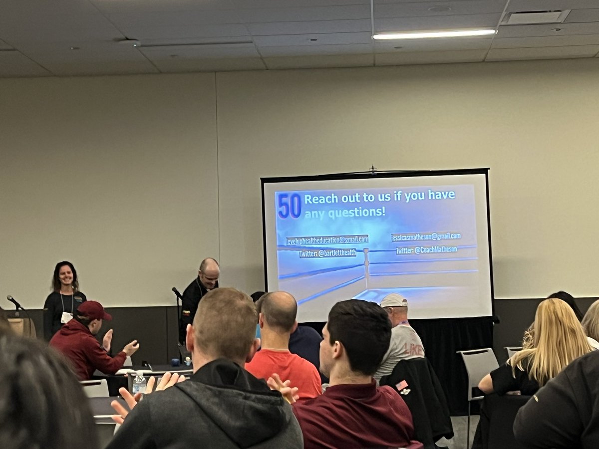 Amanda Geer (@geer_dragonspe) on Twitter photo Great way to start the morning with 50 tips for Health Education! <a href="/CoachMatheson/">Jessica Matheson (she/her)</a> <a href="/bartletthealth/">Jeff Bartlett</a> thanks for the tips! #SHAPECleveland Great way to start the morning with 50 tips for Health Education! <a href="/CoachMatheson/">Jessica Matheson (she/her)</a> <a href="/bartletthealth/">Jeff Bartlett</a> thanks for the tips! #SHAPECleveland
