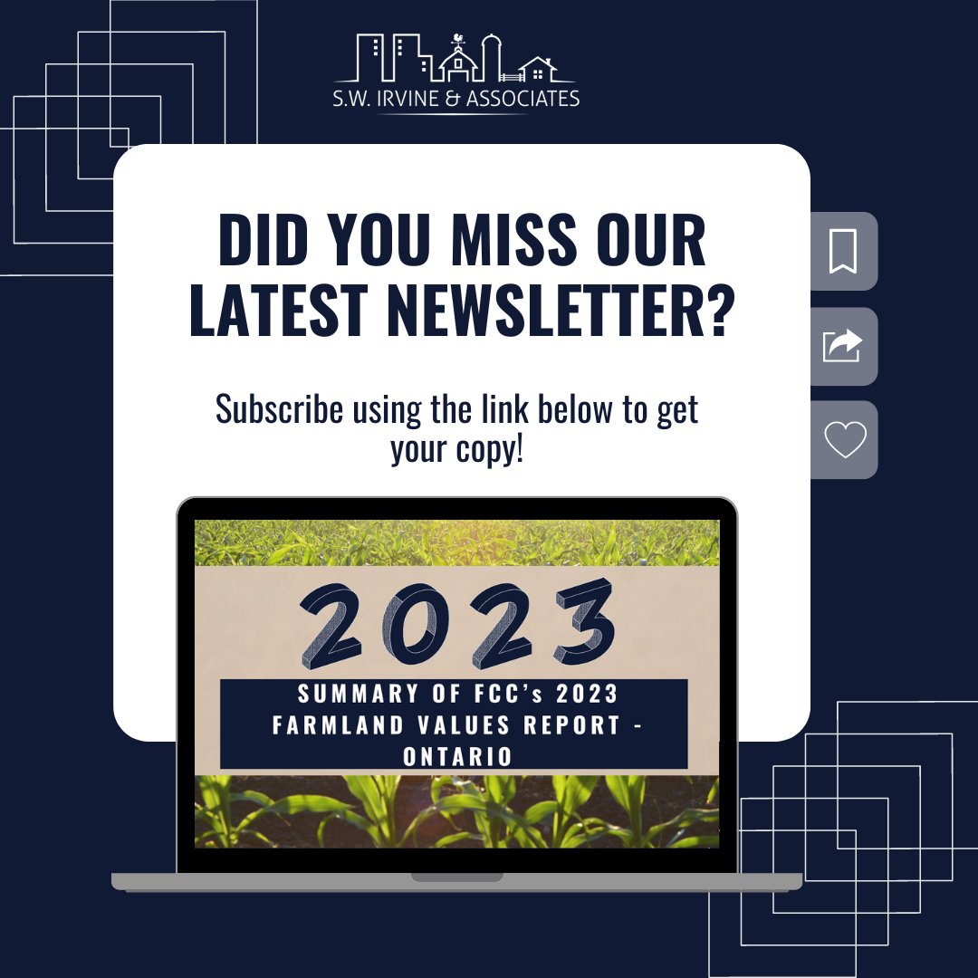 Did you miss our newsletter this morning? Subscribe here: bit.ly/FARMnewsletter… to get your copy! #professionalappraisers #farmappraisers #ontag