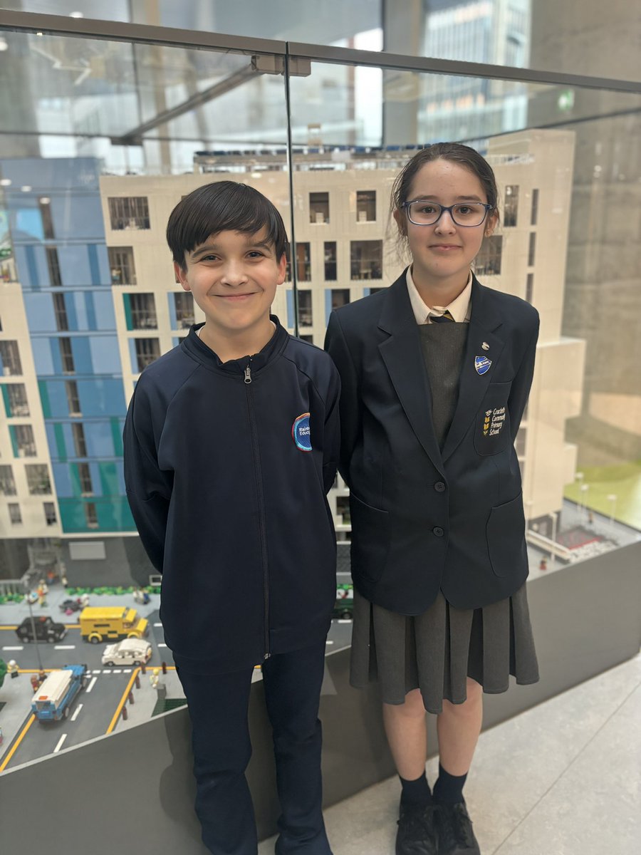 We were extremely proud to take our Head Pupils to @cccnhs today to recognise the fundraising we have done at @rainbow_edu_mat 🌈