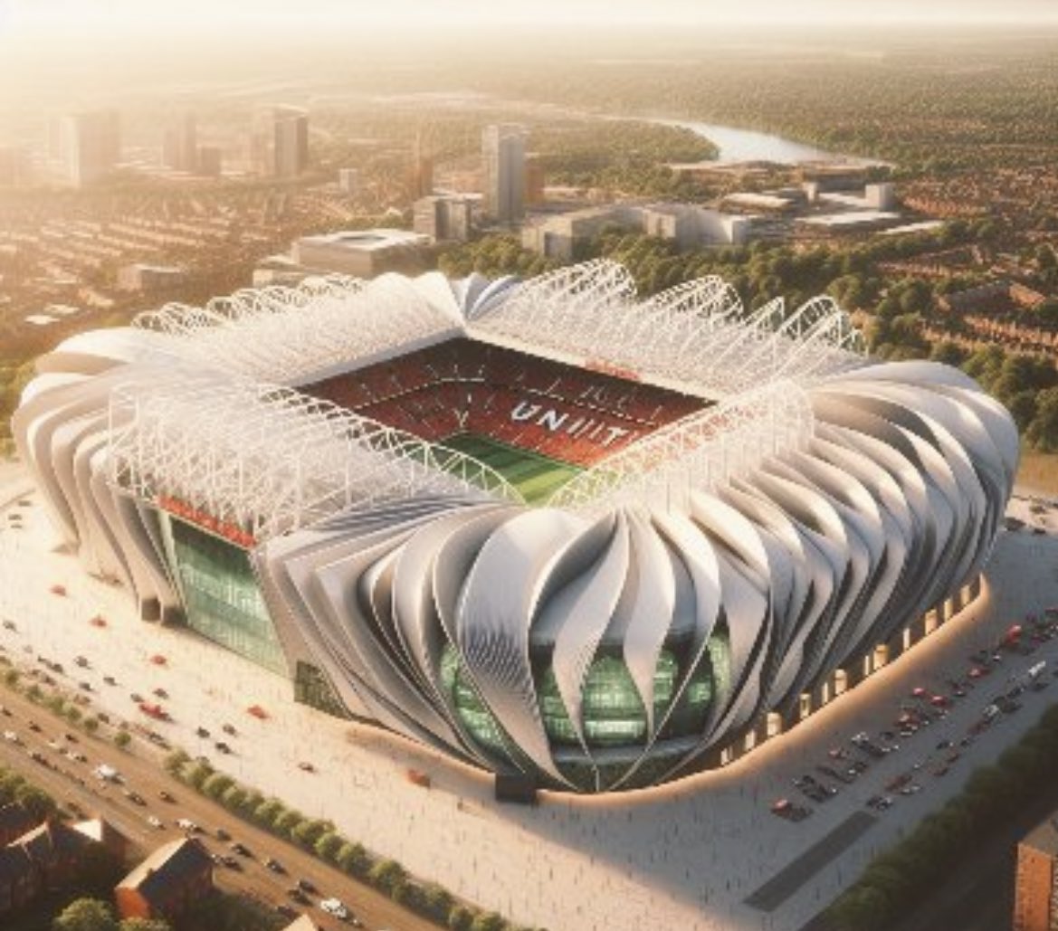 UtdForever7's tweet photo. 🚨🚨BREAKING: 

INEOS and Manchester United board are moving towards building a new ‘’Old Trafford’’ from the ground up. 

Sir Jim Ratcliffe wants to build a new stadium from the beginning and leave his legacy in the club, he wants to build the biggest stadium in England with over 100k capacity as he feels that the club of the magnitude of Manchester United will be able to fill the stadium with fans. 

Also sponsors and the government of UK want new stadium as they feel it would be more easy to build a new one than to rebuild current Old Trafford. #MUFC