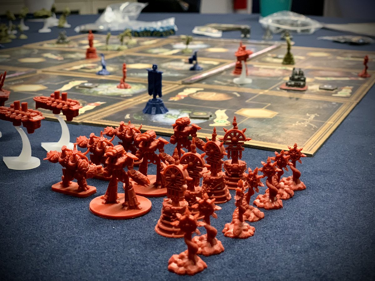 meeplenomics's tweet photo. Hey, Meeps! I finally did it, after 8 years sitting on my shelf.. I did it. I played Forbidden Stars, published by @FFGames! It has a very interesting memory/programming mechanic with loads of player interaction. I really enjoyed this one and look forward to playing it again! https://t.co/xNfx2d6Nme