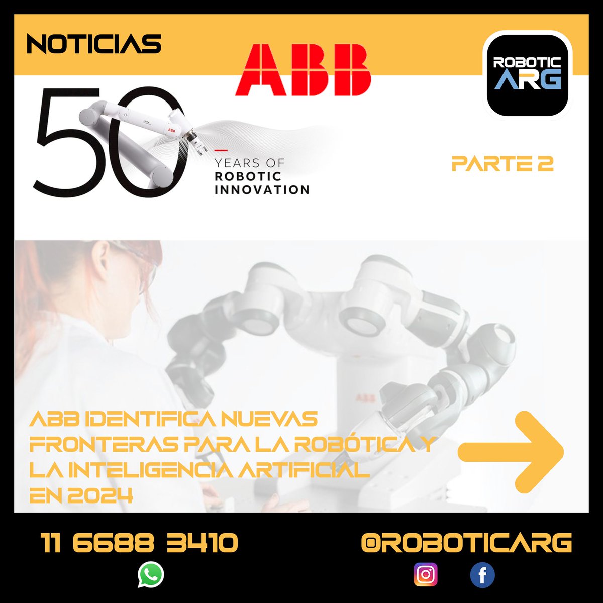 roboticarg's tweet photo. Parte 2 -  La IA hará que los robots entren en nuevos sectores

El potencial que ofrece la robótica basada en la IA está influyendo en sectores que van mucho más allá de la fabricación. 
https://t.co/fLOiCeLlrV https://t.co/OZO4U0WkPk