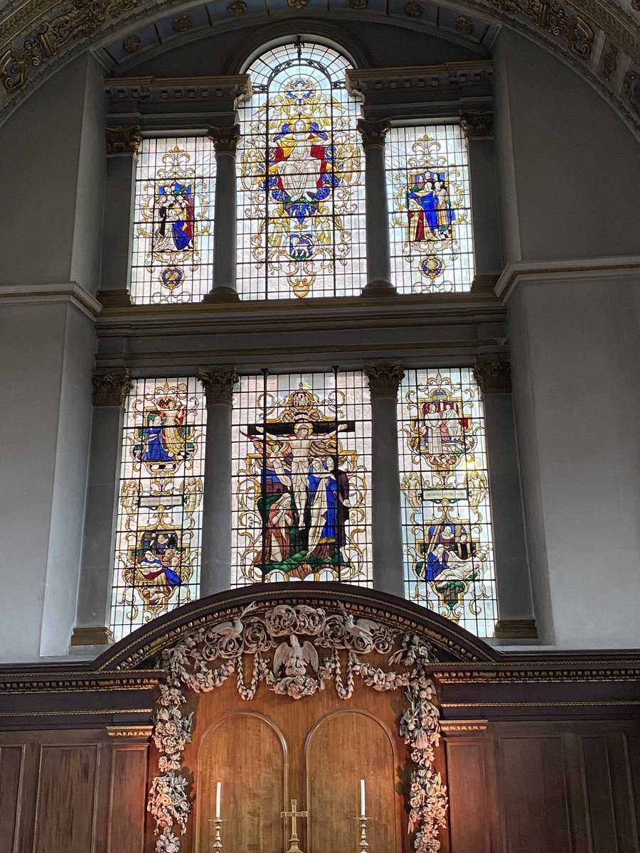 St James Piccadilly. Window by Christopher Webb, 1954