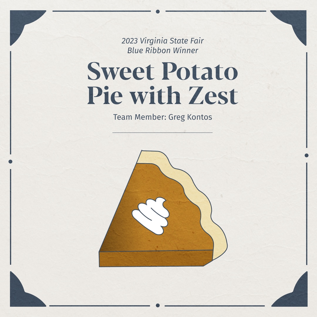 simple_thread's tweet image. Happy Pi Day! We're celebrating this mathematical constant by sharing #Threadhead Greg Konto's award winning pie recipe. 🥧 May your day be filled with infinite joy and maybe even some delicious pie!  #PiDay