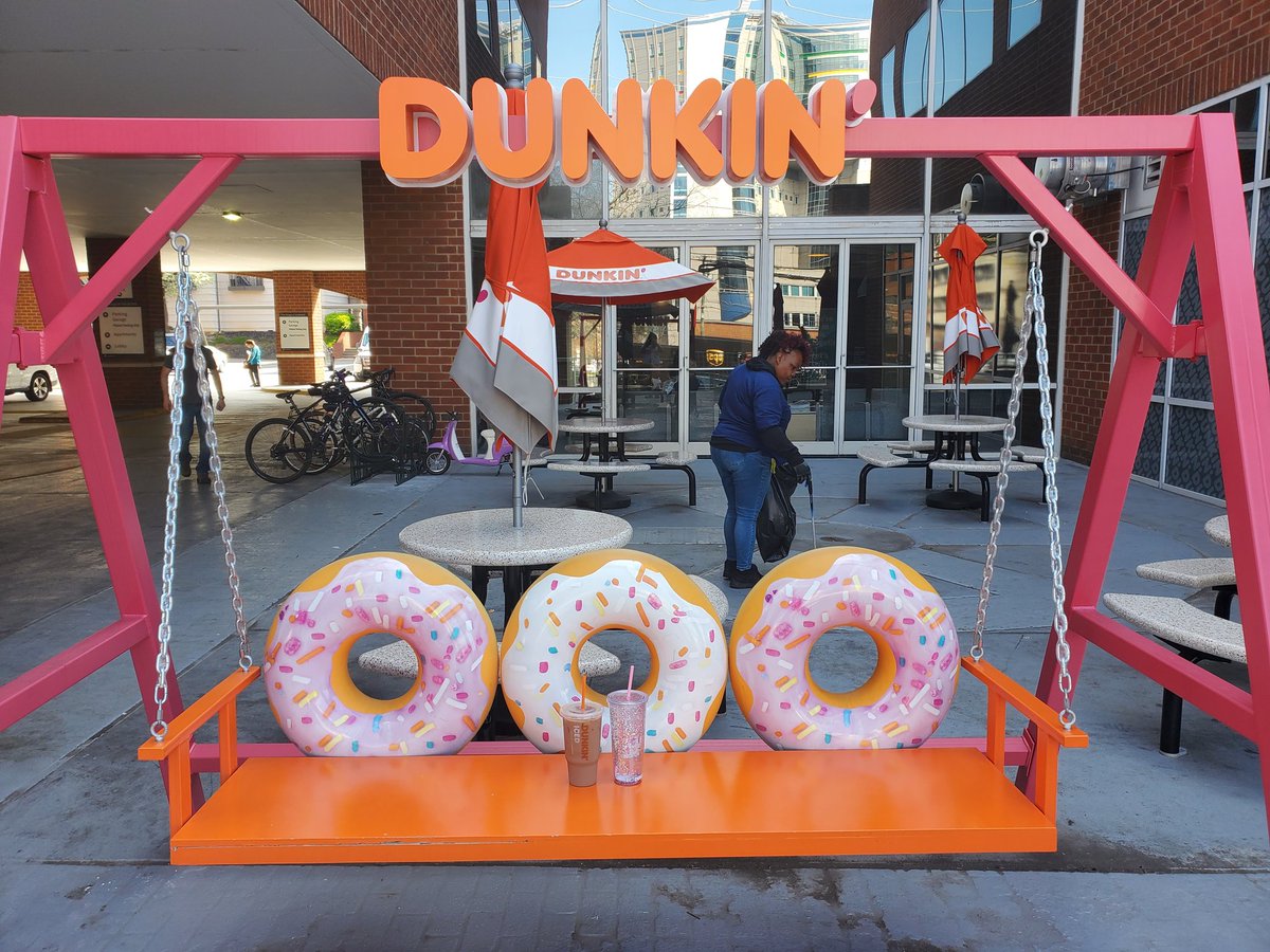 Fallenfirechild's tweet photo. What can I say, @dunkindonuts is my love language 😍 https://t.co/IuwJ06koz7