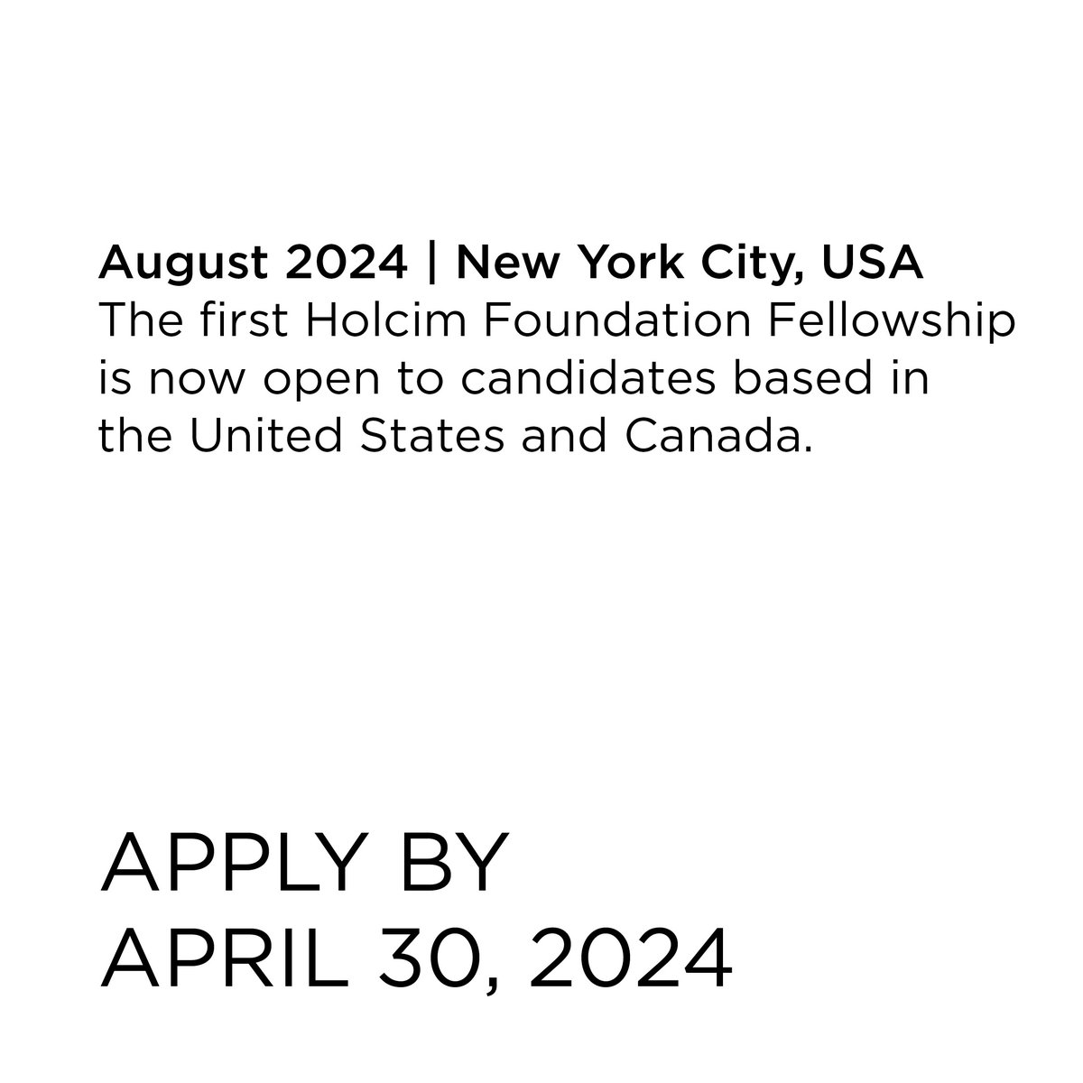 Holcim Foundation tweet media