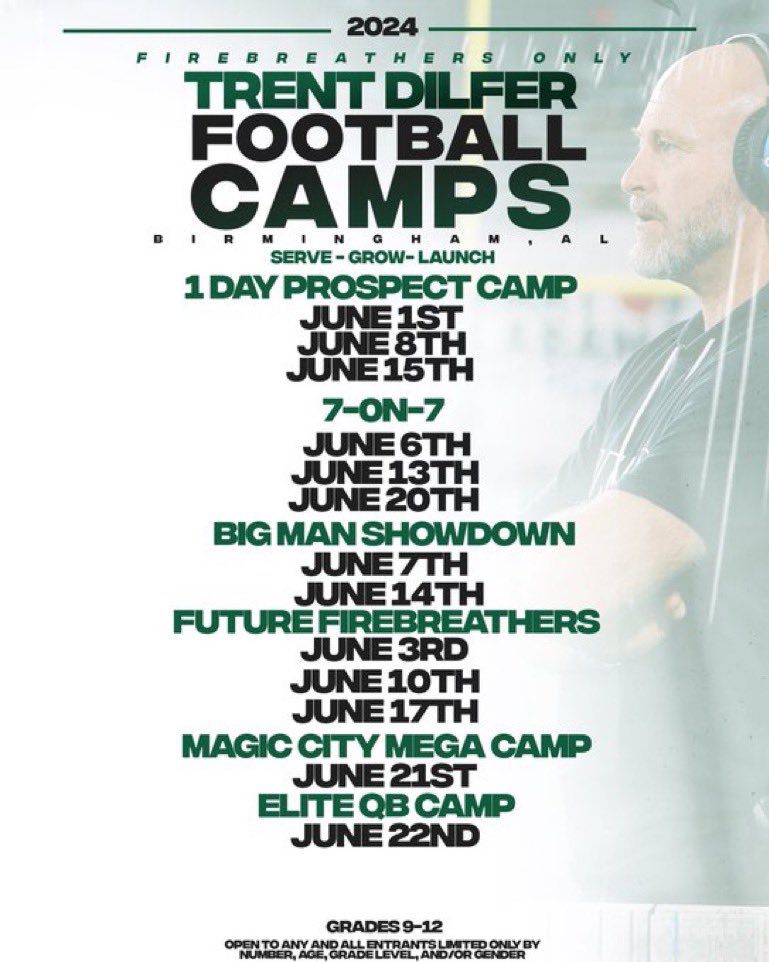 Thankful to be invited @UAB_FB summer camp! @UABRecruiting @1_Gramm_ @HallTechSports1 @PrepRedzoneAL @AL4afootball