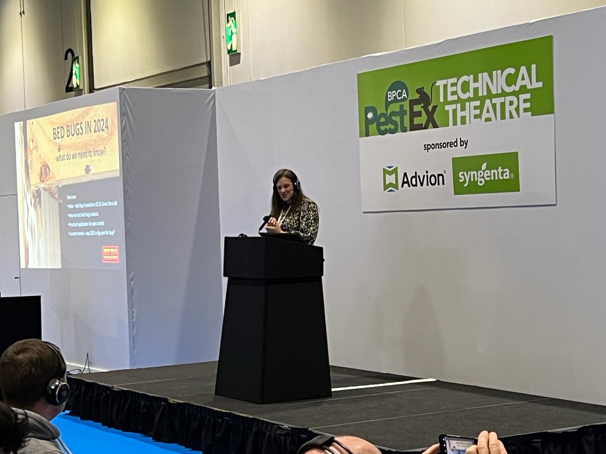 AndermattUK (@andermatt_uk) on Twitter photo Nice seminar from Richard Naylor from The Bed Bug Foundation at #Pestex talking about the challenges of #bedbug management.
Discover more at andermattuk.com/products/insec…
<a href="/britpestcontrol/">British Pest Control Association (BPCA)</a> #pestex24 #pestcontrol Nice seminar from Richard Naylor from The Bed Bug Foundation at #Pestex talking about the challenges of #bedbug management.
Discover more at andermattuk.com/products/insec…
<a href="/britpestcontrol/">British Pest Control Association (BPCA)</a> #pestex24 #pestcontrol